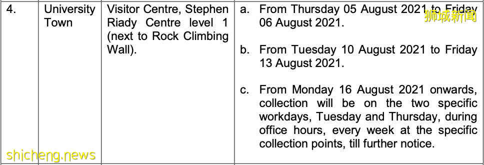 NUS最新防疫要求:上傳疫苗接種證明,定期ART自助檢測