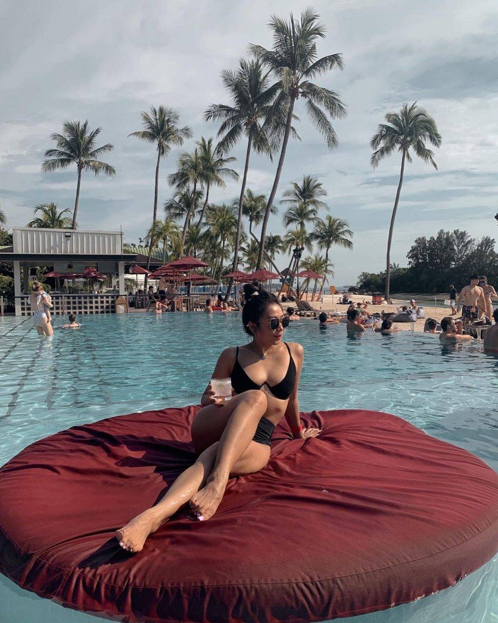 圣淘沙Rumours Beach Club🏖扑进泳池遨游，享受阳光沙滩☀想要假装Bali度假就来这