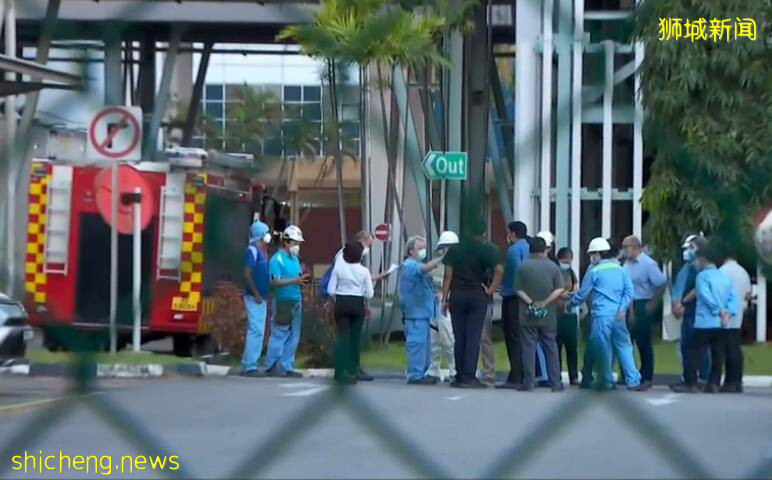 新加坡一垃圾焚化厂起火爆炸酿一死两伤,内部调查影像流出