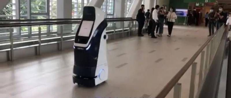 黑科技新品出世，巡逻、测体温机器人已就位