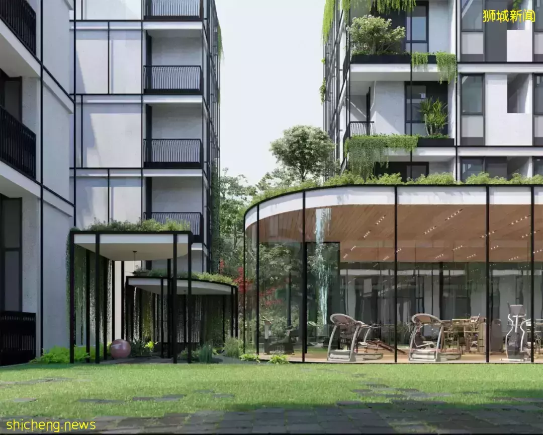 新加坡又出全景观公寓,示范了真正的花园式小区