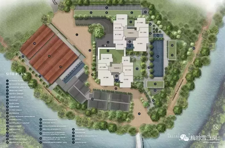 SCDA 新加坡瑞雅嘉苑豪宅项目