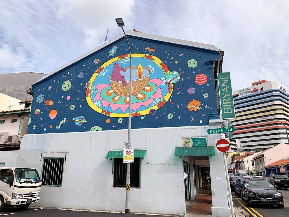 就是SWAG🤘🏿新加坡街头暗藏艺术墙！拽照都在这里拍😎 艺术就在你不注意的巷子里