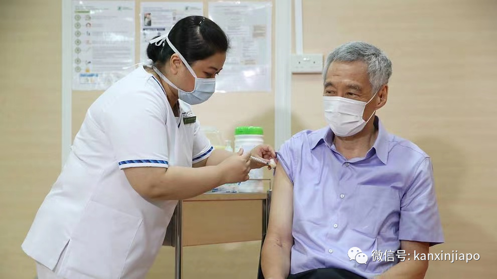 今增23，社区2 | 新加坡内阁第一人！李显龙今早接种冠病疫苗