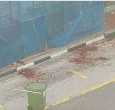 吓到宝宝了！新加坡唐人街发生恶斗，现场血流成河