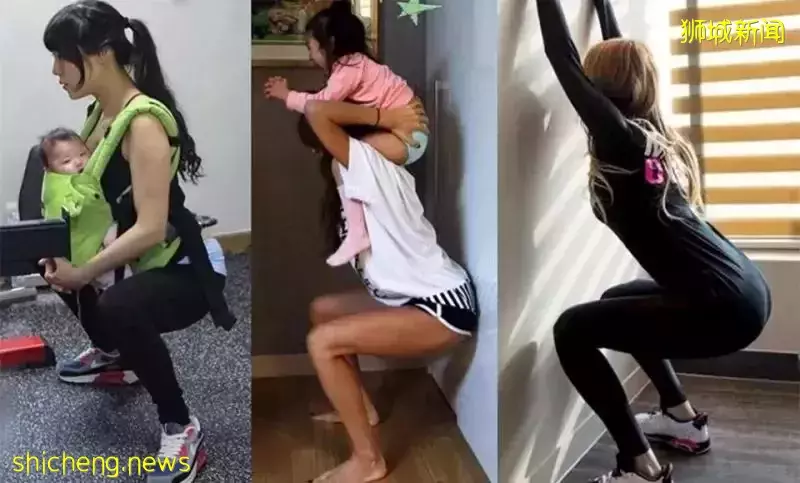 生孩子不拿来当健身器材,岂不是太亏了?新加坡老母亲们动起来