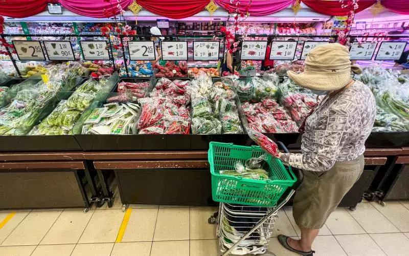 一般家庭消费价格指数去年上升2.3％