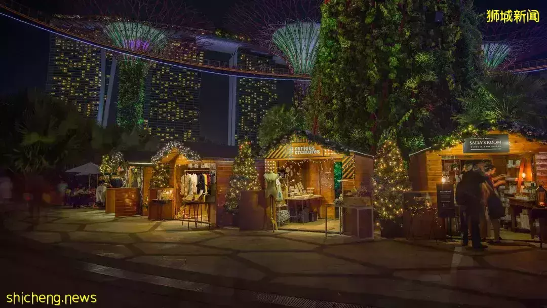 新加坡滨海湾花园一年一度圣诞仙境闪亮登场！花穹岁末花展带你走进童话世界