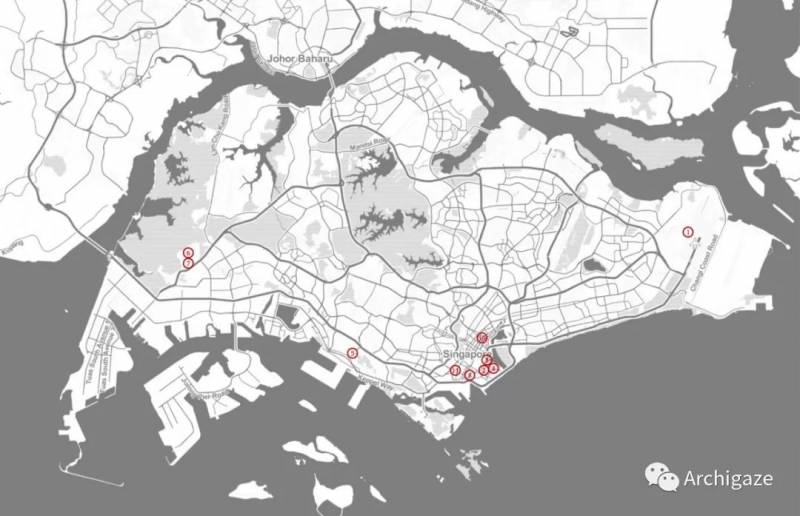 建筑地图 | 新加坡的形状