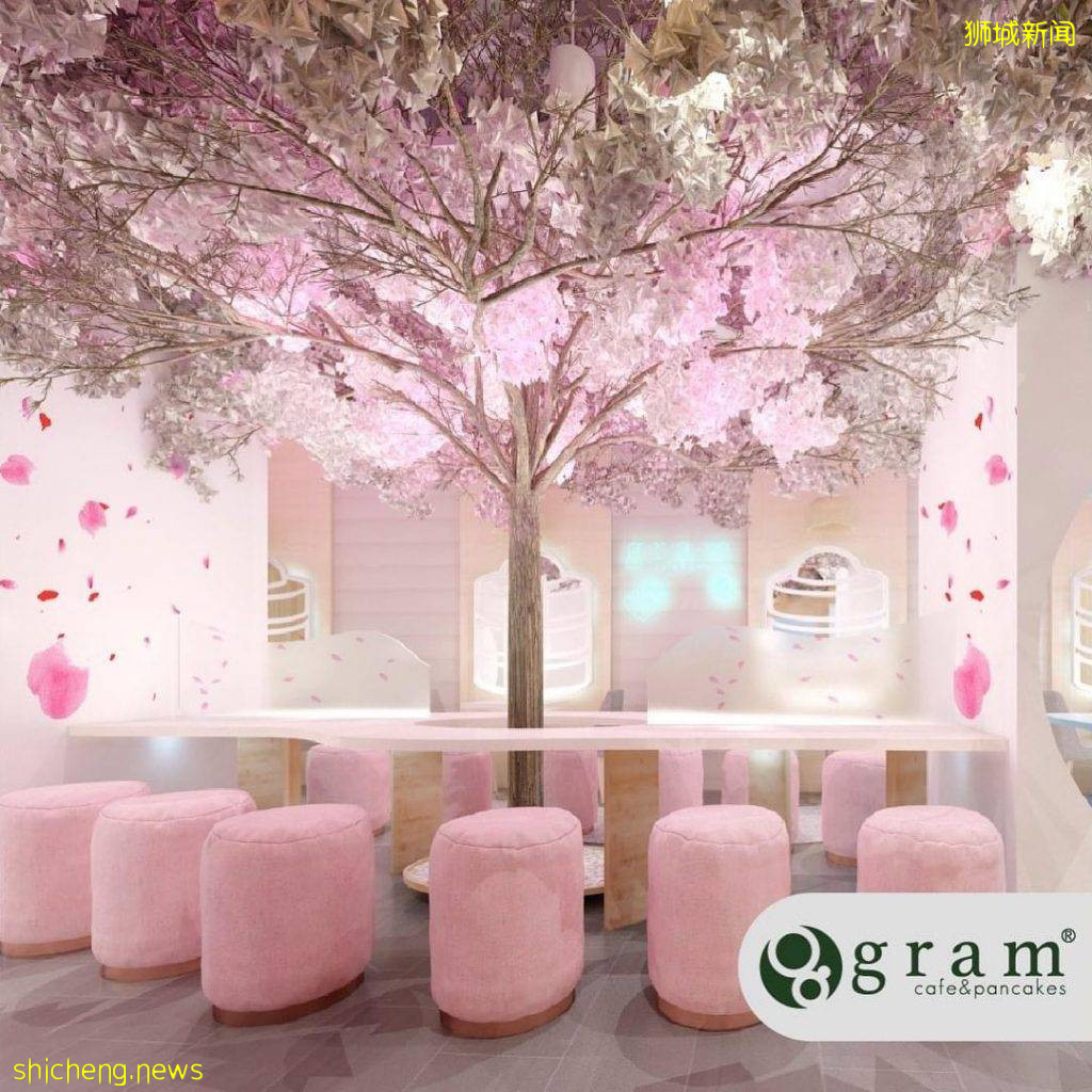 Gram Vivo店升級重開,超浪漫櫻花樹值得打卡!還有KitKat聯名美食推出哦 .