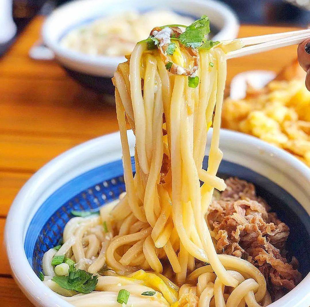 面食系列 嫩滑Q彈的地道日式烏冬面，一碗治愈舌尖和心靈