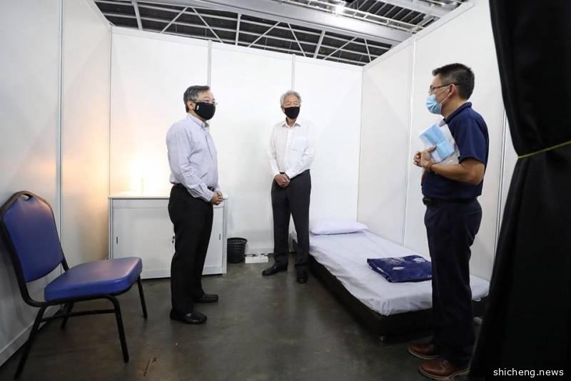 张志贤：新加坡博览中心社区隔离设施已接收约300名病患