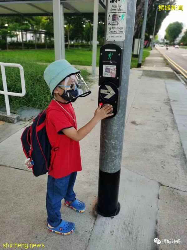 神兽出山！新加坡复课第一天，朝霞万丈!