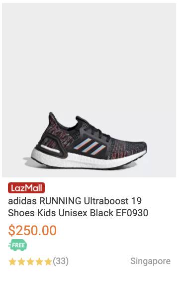 Adidas Lazada旗艦店閃促活動,全場5折+買3件額外75折!僅限3月27日一天