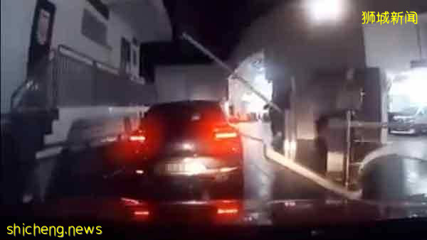 保時捷 撞後逃 這輛車竟然追上了