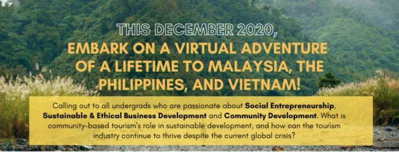 小坡岛留学 新跃社科大举办花样线上活动,虚拟旅行了解一下