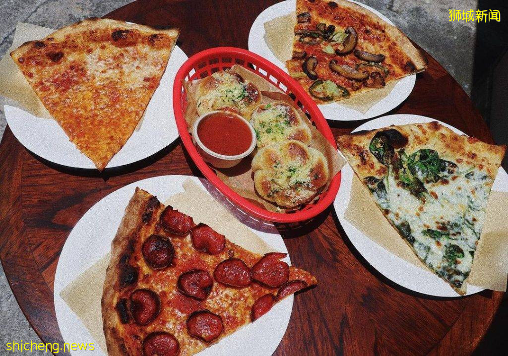 後巷美式披薩店“Proper Slice BYGB”🍕入口處在後門、讓你站著吃披薩!😮