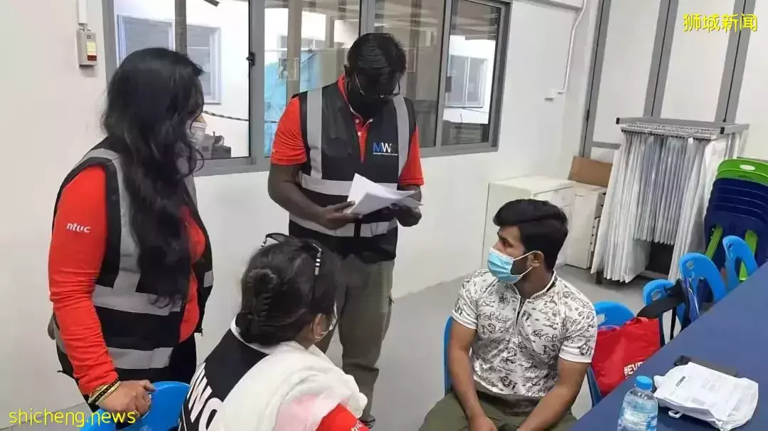 新加坡外籍劳工中心协助大士吉宝船厂两死一伤事故安抚工作