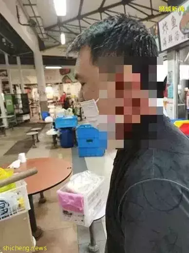 什么仇什么怨!新加坡69岁大爷挥带铁钉棒子偷袭鱼汤小贩