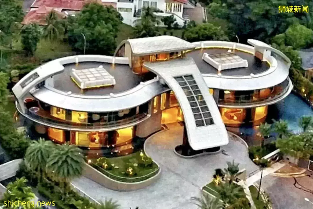 新加坡富豪私宅曝光！石头屋、太空船、埃及风！一个比一个壕
