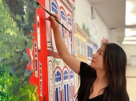 新加坡这些风情街区的壁画火了!餐厅、居家、办公室纷纷模仿