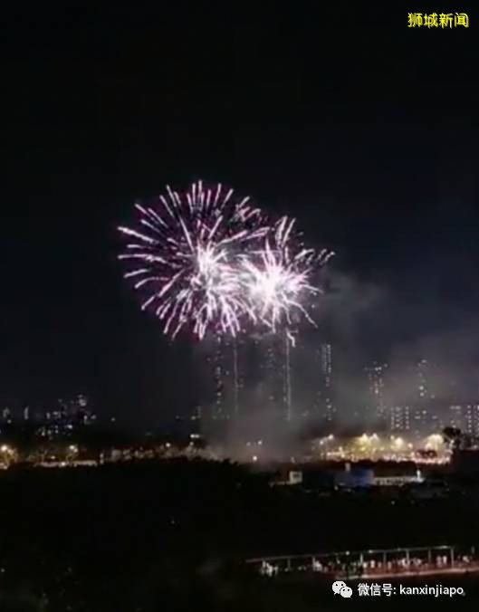 疫情籠罩2020新加坡國慶,絢爛煙花全島怒放,祈禱平安,瘟疫退散