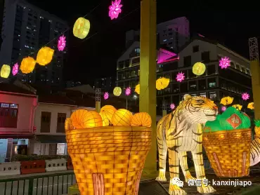 进入虎年开始倒计时,昨晚举行牛车水新年亮灯仪式