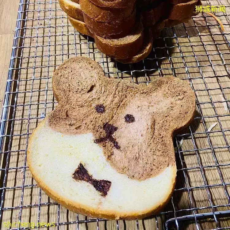 可愛到爆炸的貓咪面包“Cai Mama Shop”😽天然健康的手工吐司，小批量制作，要買要快🛒