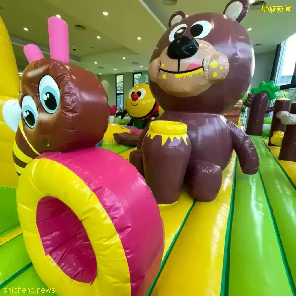 Kiztopia充气城堡登陆滨海湾花园!8大主题区:迷宫、海洋球池、障碍训练场✨爸妈快带娃来玩