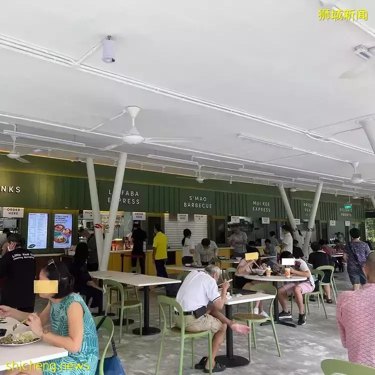 全新花园食阁Cluny Food Court🌳坐落在新加坡植物园!环境明亮通风、品尝道地美食🤩