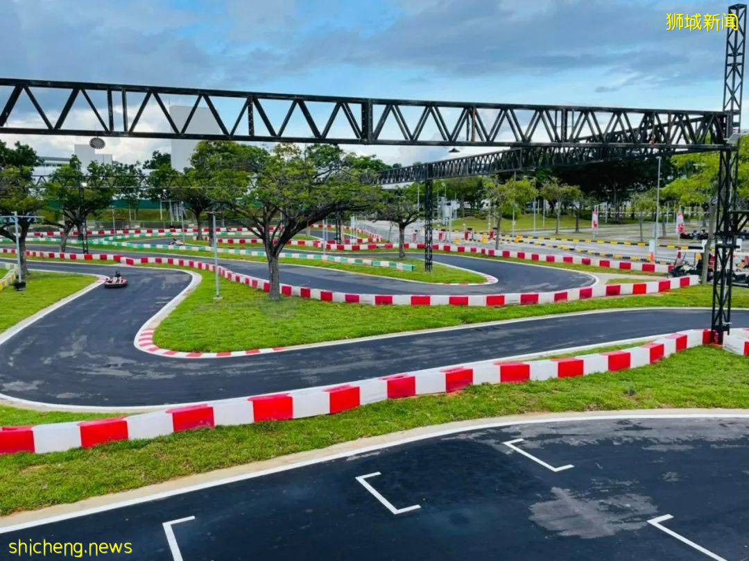 8月開張！新加坡首個戶外卡丁車賽道，16個轉彎750米賽道，太刺激了