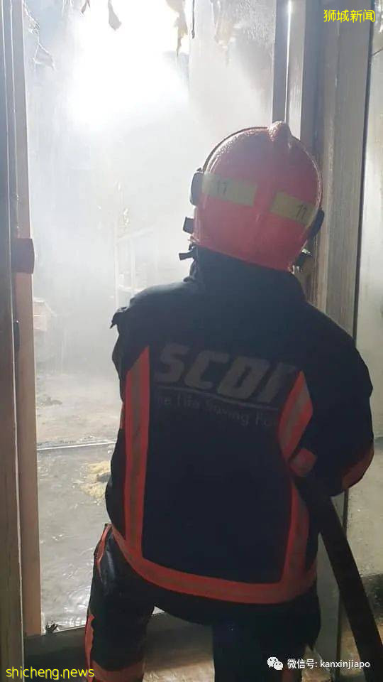 刚刚!新加坡市中心发生火灾,至少5辆消防车出动