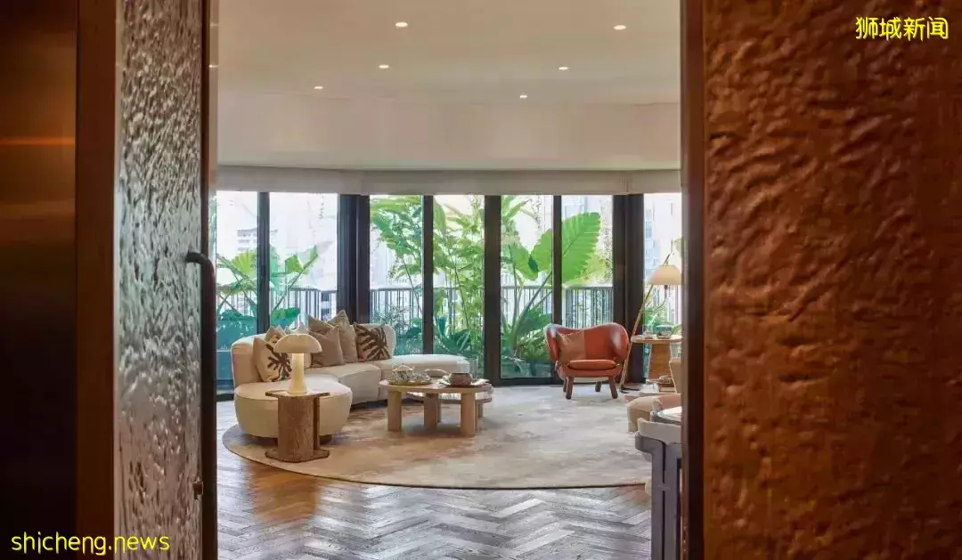 垂直绿化立面——新加坡豪华公寓