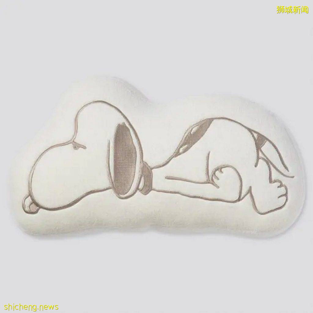 超萌宅家组合！优衣库将推出史努比居家服饰、抱枕、拖鞋！WFH更温馨