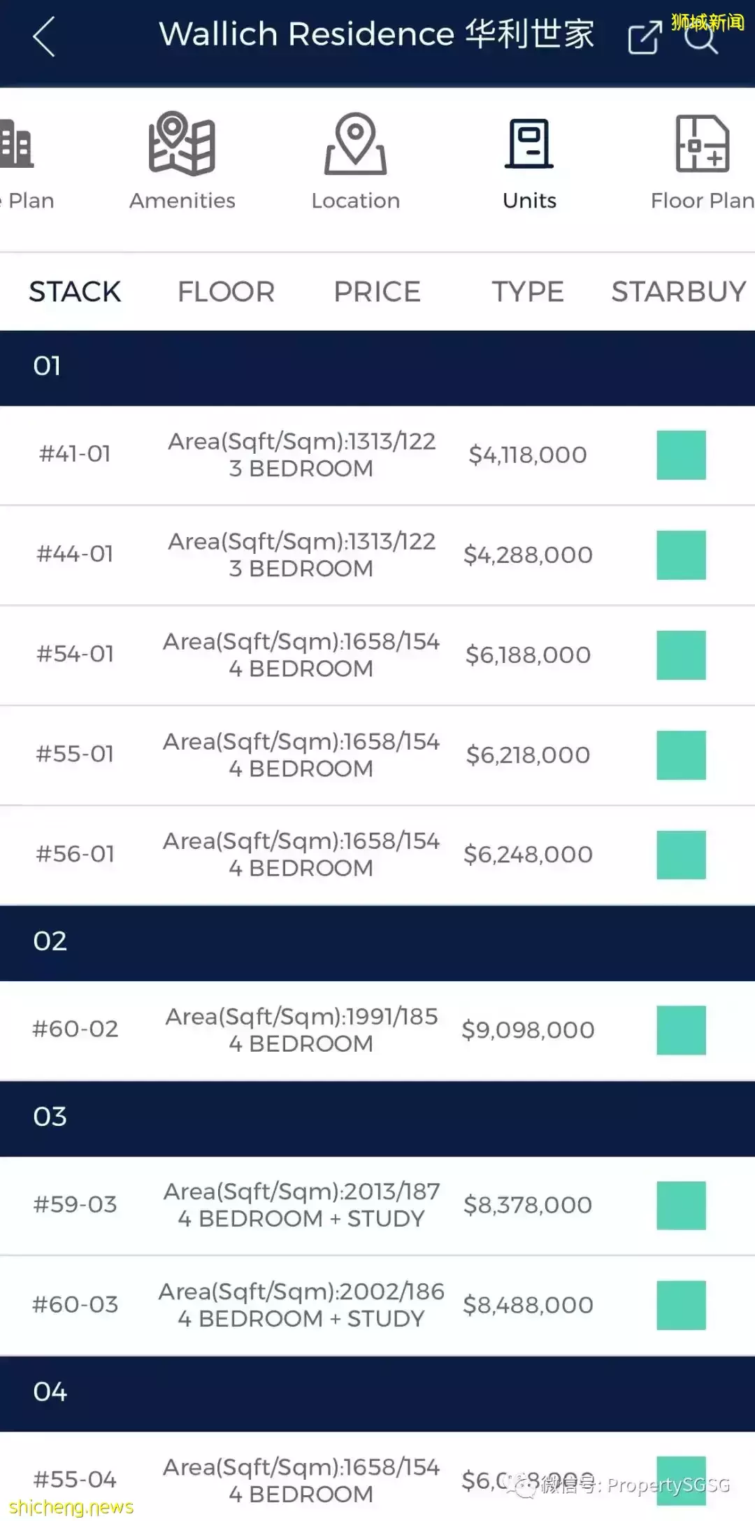 新加坡中高檔公寓大戶型現房/准現房推薦