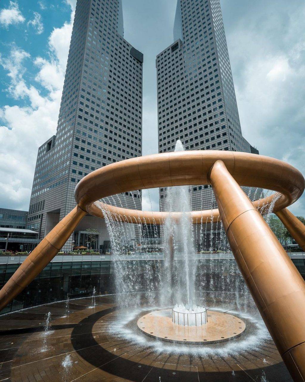 探索水域之美💙新加坡秘密打卡據點💦財富噴泉！氣場攀升、沐浴身心，添好運再出發👣