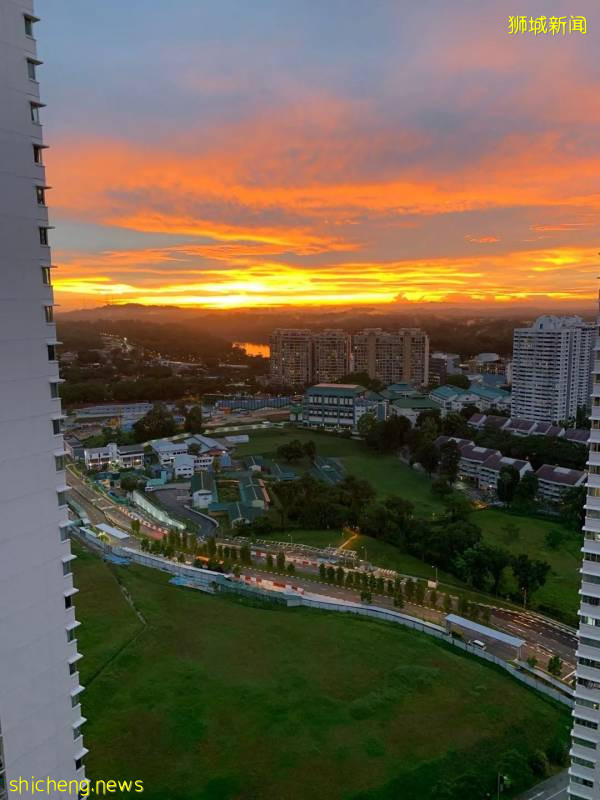 刷屏!新加坡昨天出现绝美彩虹,副总理也忍不住转发!