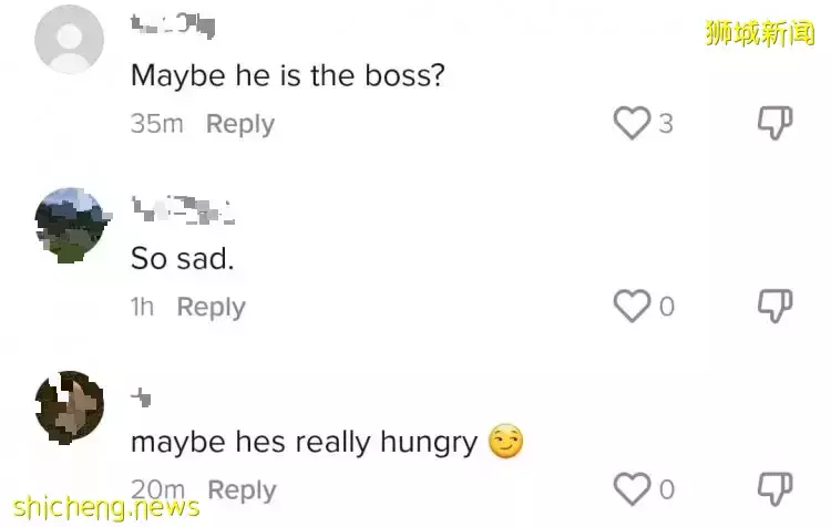 骑士等红灯“扒”完一包杂饭 网民:“太饿还是太忙?”