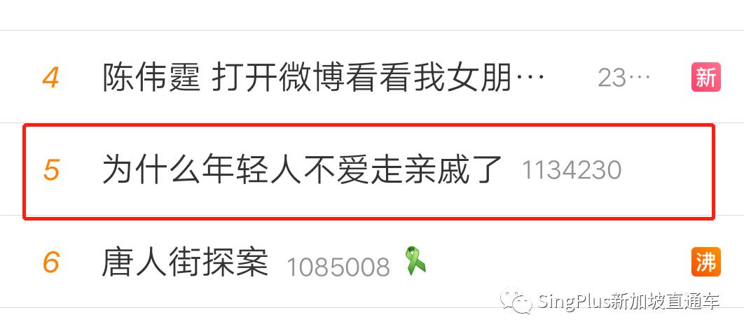 新加坡年輕人也怕過年走親戚?同一個世界,同一批親戚