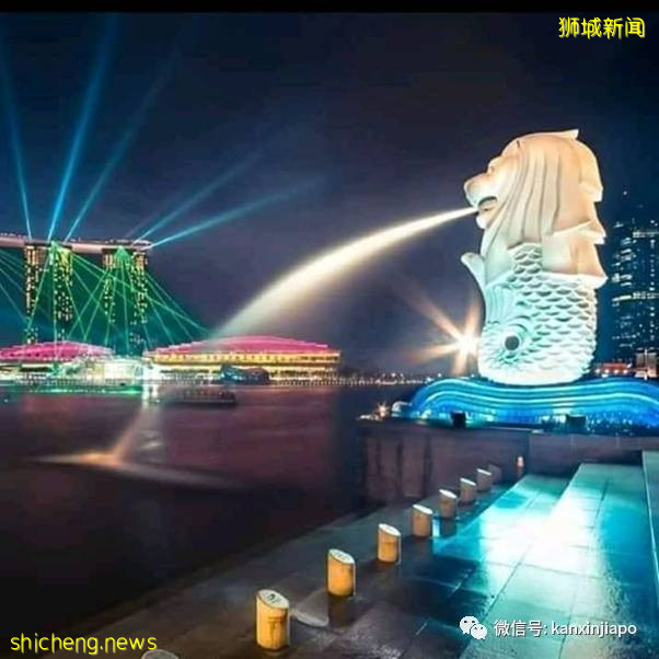 新加坡周末亮“绿光”，连李显龙都在拍！你有看到吗