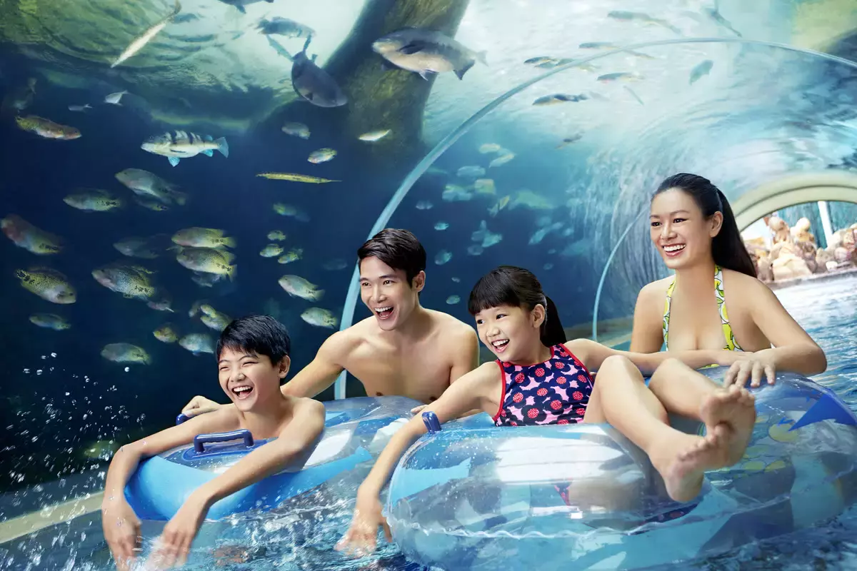 新加坡親子遊景點推薦之：聖淘沙水上探險樂園