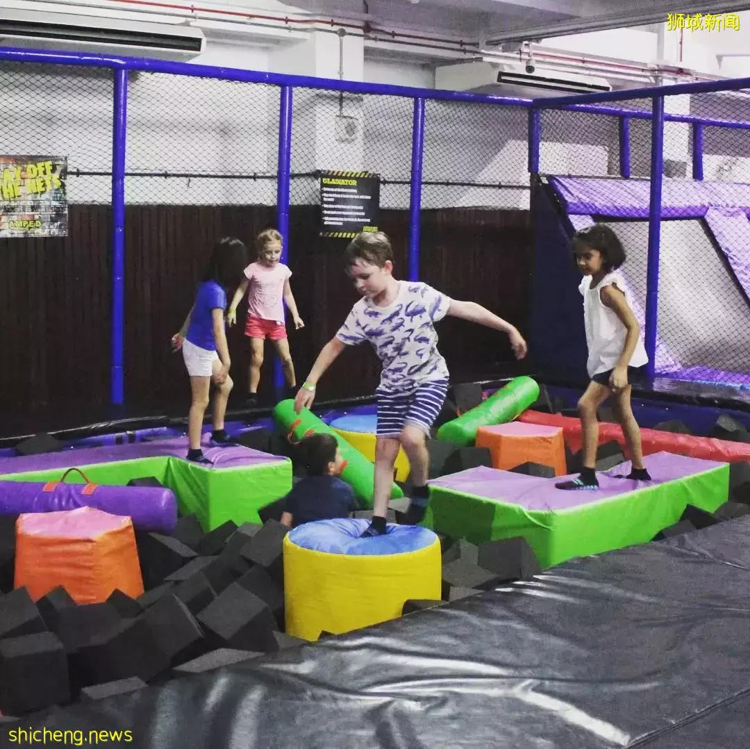 一次讓你減壓又減肥！盤點新加坡6家蹦床樂園，花式蹦跳、放飛自我😮快來放松高壓緊繃的神經吧