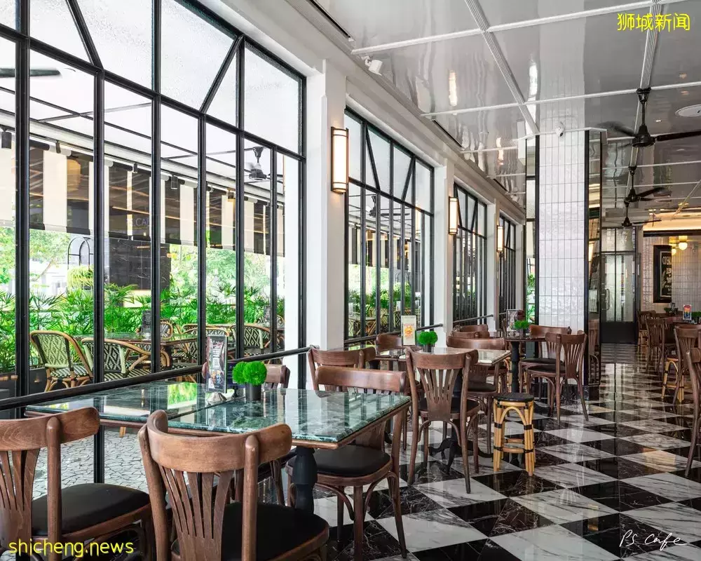 全島第10家分行！PS.Cafe Katong 正式營業🥳 現代摩登風格 +180°全景落地窗 · 難怪是熱門榜top1