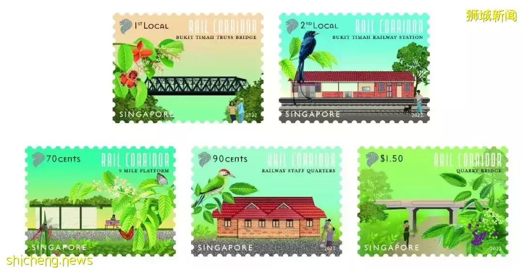 建于1932年 武吉知马火车站再现旧风采 成新加坡新打卡景点！新邮政发行铁道走廊邮票