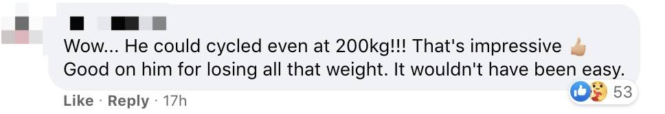 新加坡小伙靠送外卖成功减肥126公斤，脱胎换骨