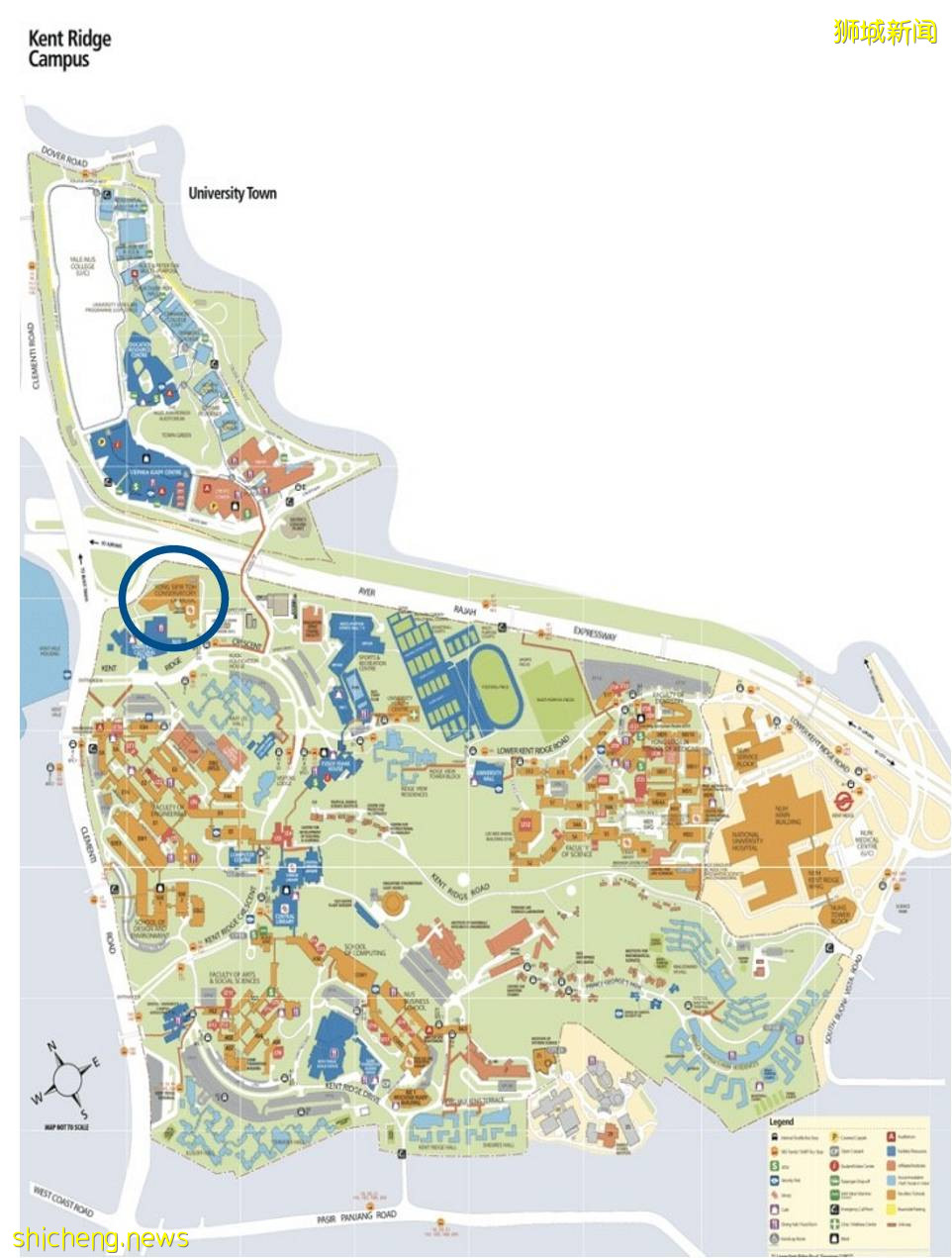 国大地图 一文掌握NUS校园分布