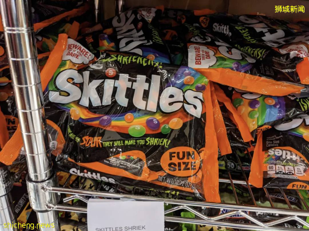 在新加坡过万圣节必备!各种限定款恐怖糖果,好新奇