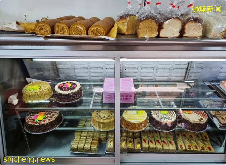 勿洛老式面包店出售這些“古早味”蛋糕, 勾起許多網民回憶