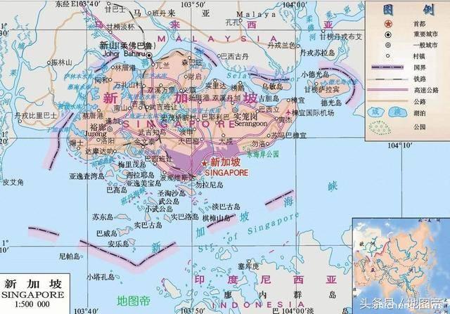 新加坡曾是海洋大国，1300公里外也有领土