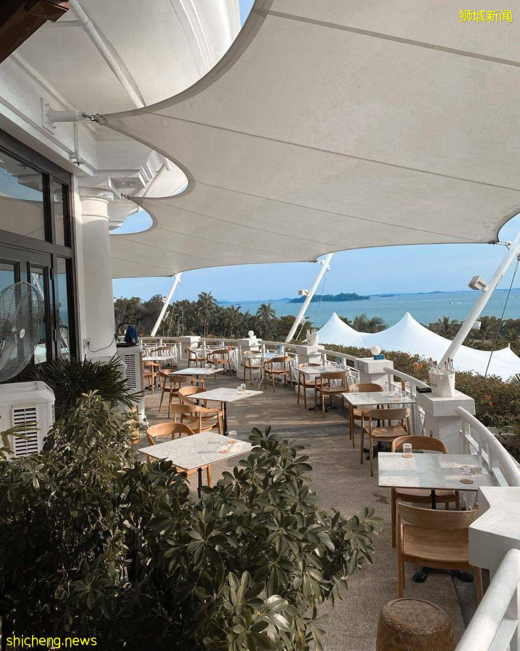 Panamericana圣淘沙俱乐部餐厅🍴坐拥无敌海景+精致西式餐点！边吃美食边吹海风🌊 